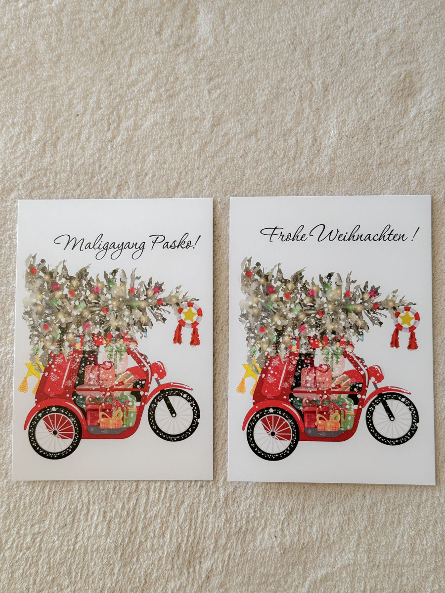Philippinische Weihnachtskarte